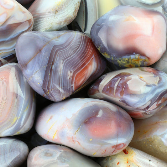 Pink Agate - Attracts Love!